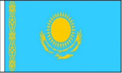 Kazakhstan Table Flags